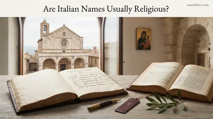 Are Italian Names Usually Religious?