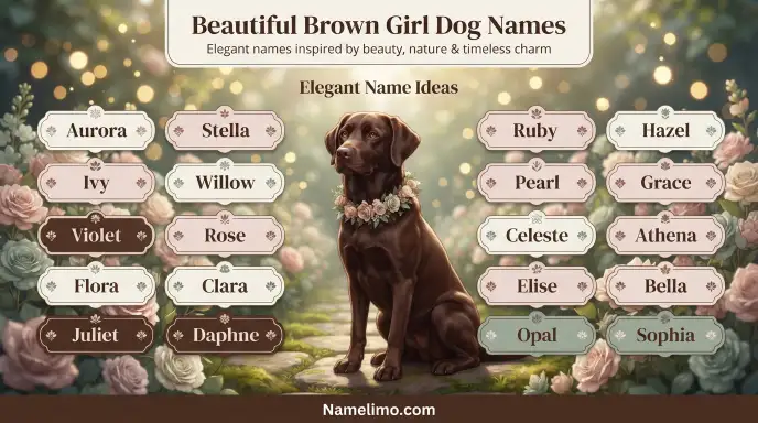 Beautiful Brown Girl Dog Names