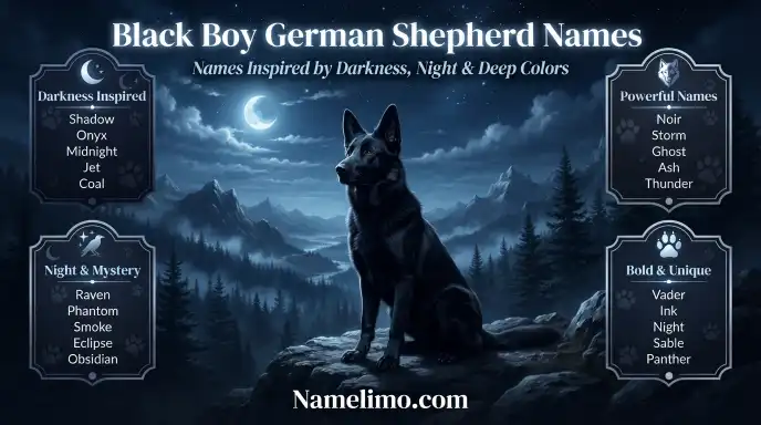 Black Boy German Shepherd Names