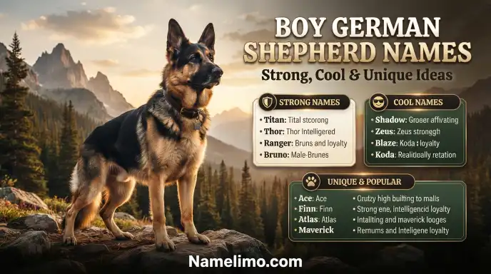 Boy German Shepherd Names