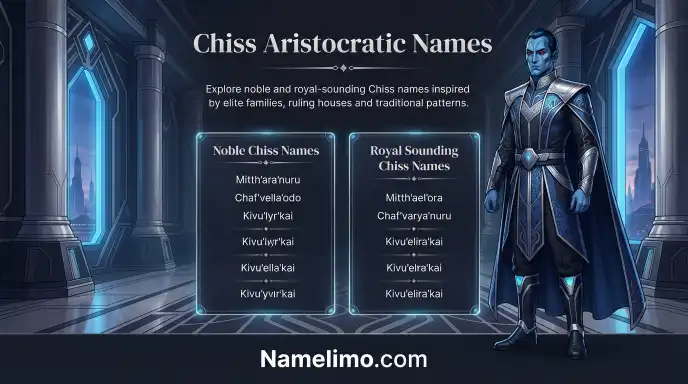 Chiss Aristocratic Names