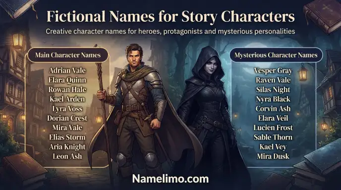 Fictional Names for Story Characters