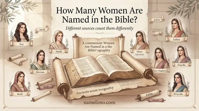 How Many Women Are Named in the Bible?