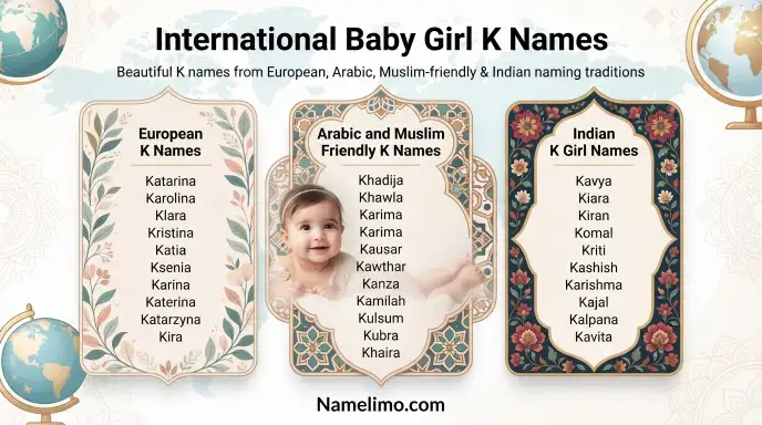 International Baby Girl K Names