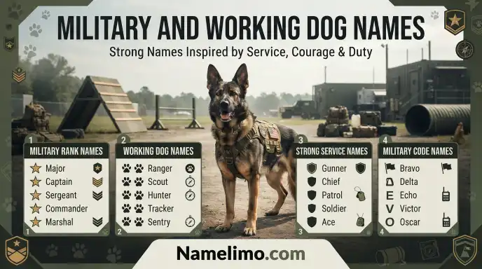 Military and Working Dog Names