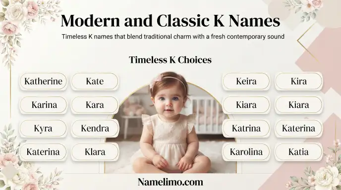 Modern and classic K names