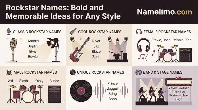 Rockstar Band Name Ideas