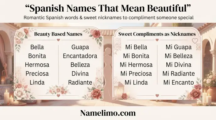 Spanish Names That Mean Beautiful