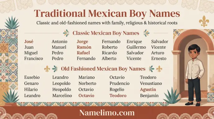 Traditional Mexican Boy Names