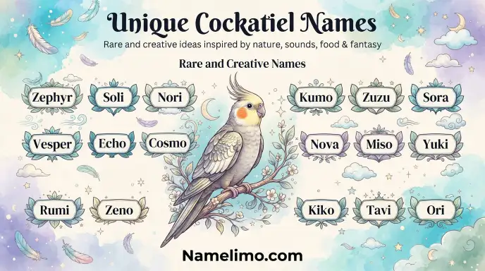 Unique Cockatiel Names