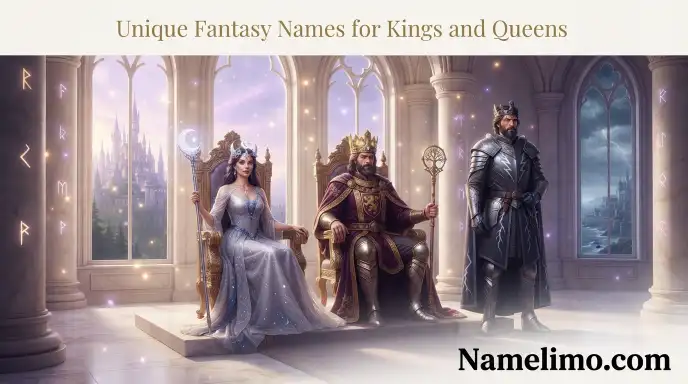 Unique Fantasy Names for Kings and Queens
