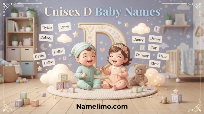 unisex d baby names