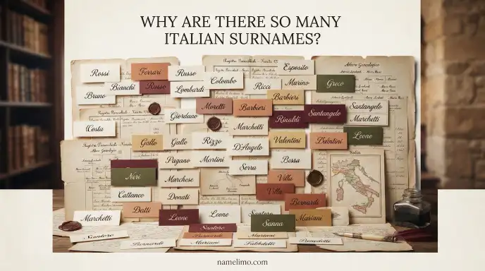 Why Are There So Many Italian Surnames?