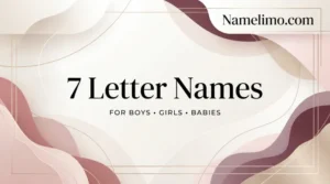 7 letter names