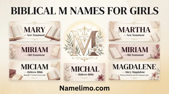 Biblical M Names for Girls