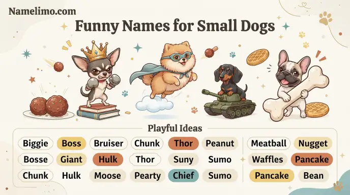 Funny Names for Small Dogs