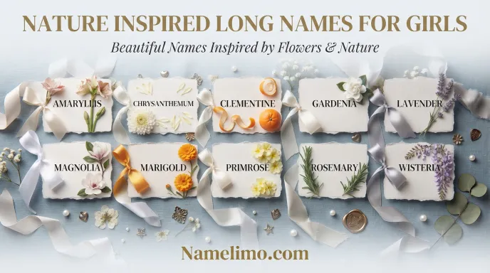 Nature Inspired Long Names For Girls
