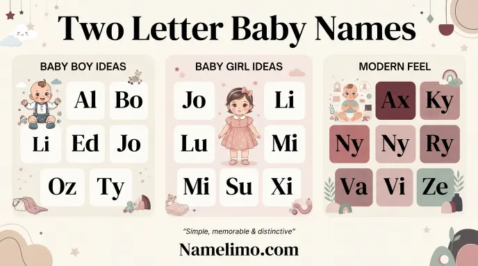 Two letter baby names